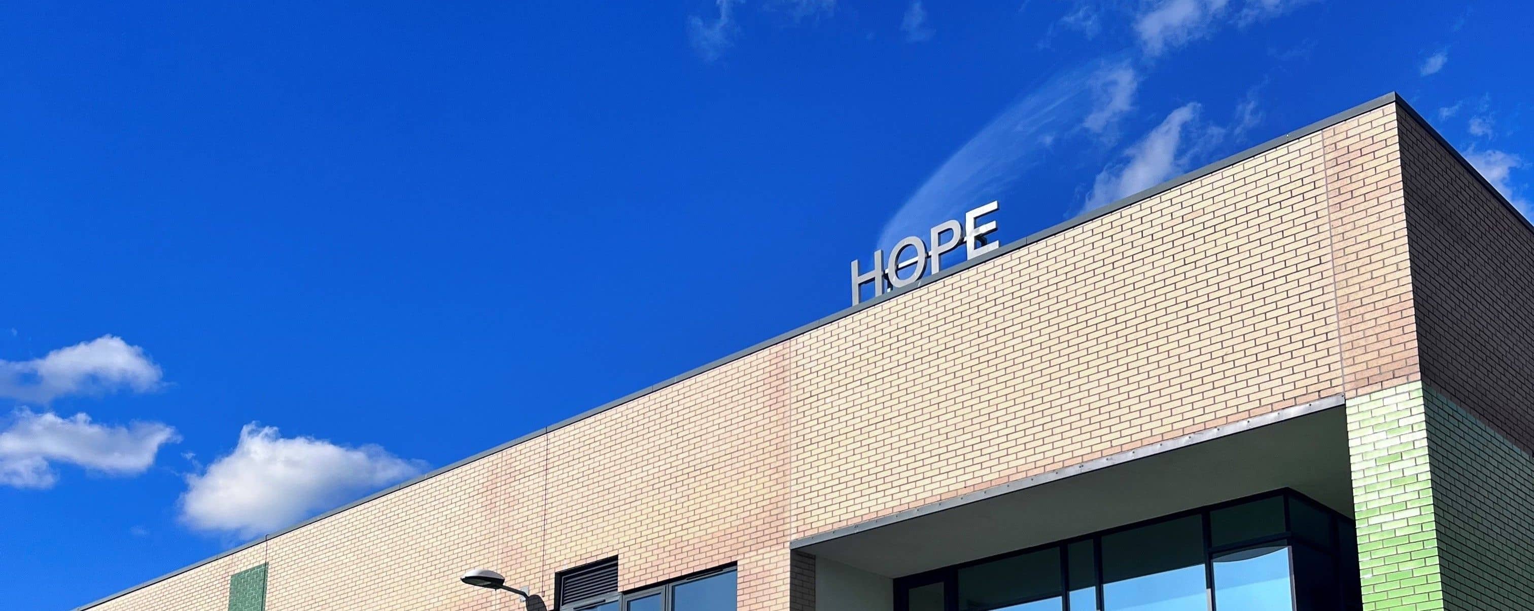 Hope School hero media